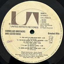 画像をギャラリービューアに読み込む, CORNELIUS BROTHERS AND SISTER ROSE / GREATEST HITS
