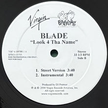 画像をギャラリービューアに読み込む, BLADE / LOOK 4 THA NAME
