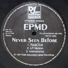 画像をギャラリービューアに読み込む, EPMD / NEVER SEEN BEFORE
