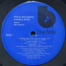 画像をギャラリービューアに読み込む, DONALD BYRD / PLACES AND SPACES
