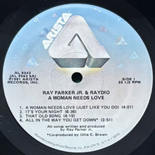 画像をギャラリービューアに読み込む, RAY PARKER JR. &amp; RAYDIO / A WOMAN NEEDS LOVE
