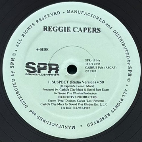 REGGIE CAPERS / SUSPECT/SERVIN' MCS