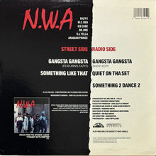 画像をギャラリービューアに読み込む, N.W.A. / GANGSTA GANGSTA/SOMETHING LIKE THAT/QUIET ON THA SET/SOMETHING 2 DANCE 2
