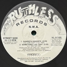 画像をギャラリービューアに読み込む, N.W.A. / GANGSTA GANGSTA/SOMETHING LIKE THAT/QUIET ON THA SET/SOMETHING 2 DANCE 2

