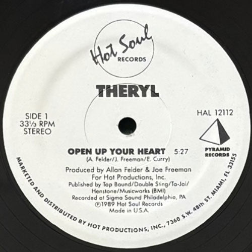 THERYL / OPEN UP YOUR HEART