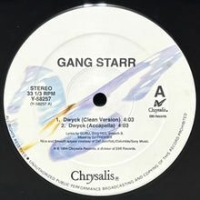 画像をギャラリービューアに読み込む, GANG STARR / DWYCK
