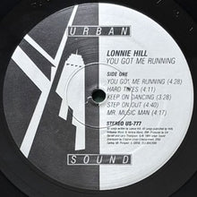 画像をギャラリービューアに読み込む, LONNIE HILL / YOU GOT ME RUNNING
