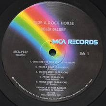 画像をギャラリービューアに読み込む, ROGER DALTREY / RIDE A ROCK HORSE
