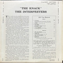 画像をギャラリービューアに読み込む, INTERPRETERS / THE KNACK
