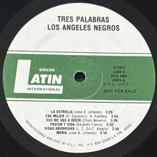 画像をギャラリービューアに読み込む, LOS ANGELES NEGROS / TRES PALABRAS
