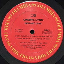 画像をギャラリービューアに読み込む, CHERYL LYNN / INSTANT LOVE
