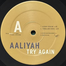 画像をギャラリービューアに読み込む, AALIYAH / TRY AGAIN

