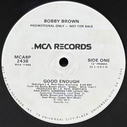 BOBBY BROWN / GOOD ENOUGH