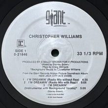 画像をギャラリービューアに読み込む, CHRISTOPHER WILLIAMS / I&#39;M DREAMIN&#39;
