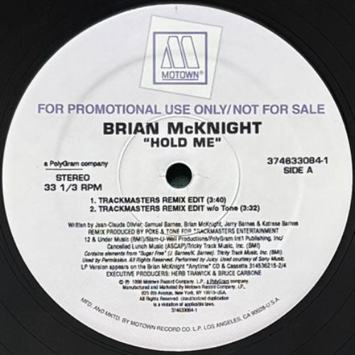 BRIAN McKNIGHT / HOLD ME
