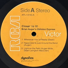 画像をギャラリービューアに読み込む, BRIAN AUGER&#39;S OBLIVION EXPRESS / CLOSER TO IT!
