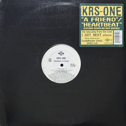 KRS-ONE / A FRIEND/HEARTBEAT/STEP INTO A WORLD (RAPTURE'S DELIGHT)