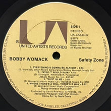 画像をギャラリービューアに読み込む, BOBBY WOMACK / SAFETY ZONE
