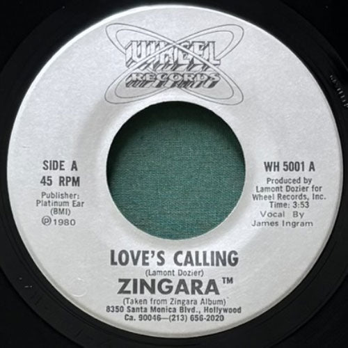 ZINGARA / LOVE'S CALLING/GETTING' DOWN