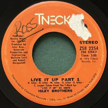 画像をギャラリービューアに読み込む, ISLEY BROTHERS / LIVE IT UP PART 1/PART 2
