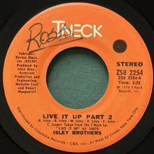 画像をギャラリービューアに読み込む, ISLEY BROTHERS / LIVE IT UP PART 1/PART 2

