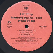 画像をギャラリービューアに読み込む, LIL&#39; FLIP featuring MANNIE FRESH / WHAT IT DO
