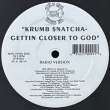 画像をギャラリービューアに読み込む, KRUMB SNATCHA / GETTIN CLOSER TO GOD
