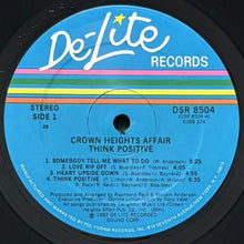 画像をギャラリービューアに読み込む, CROWN HEIGHTS AFFAIR / THINK POSITIVE!

