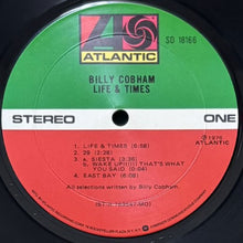 画像をギャラリービューアに読み込む, BILLY COBHAM / LIFE &amp; TIMES
