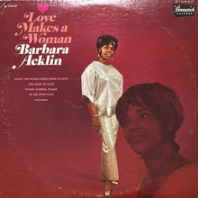 画像をギャラリービューアに読み込む, BARBARA AcKLIN / LOVE MAKES A WOMAN
