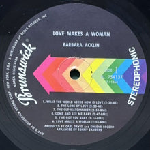 画像をギャラリービューアに読み込む, BARBARA AcKLIN / LOVE MAKES A WOMAN
