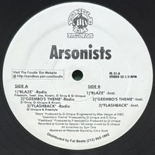画像をギャラリービューアに読み込む, ARSONISTS / BLAZE/GEEMBO&#39;S THEME/FLASHBACK
