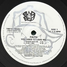 画像をギャラリービューアに読み込む, FAITH / YOU USED TO LOVE ME
