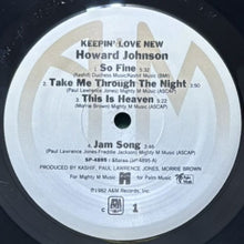 画像をギャラリービューアに読み込む, HOWARD JOHNSON / KEEPIN&#39; LOVE NEW
