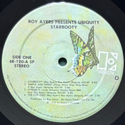 ROY AYERS PRESENTS UBIQUITY / STARBOOTY – VINYL CHAMBER