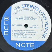 画像をギャラリービューアに読み込む, BROTHER JACK McDUFF / DOWN HOME STYLE
