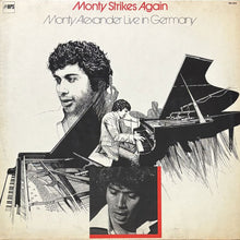 画像をギャラリービューアに読み込む, MONTY ALEXANDER / MONTY STRIKES AGAIN
