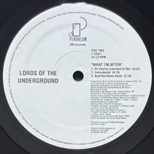 画像をギャラリービューアに読み込む, LORDS OF THE UNDERGROUND / WHAT I&#39;M AFTER
