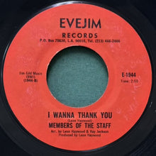 画像をギャラリービューアに読み込む, MEMBERS OF THE STAFF / STOP THE BELLS/I WANNA THANK YOU
