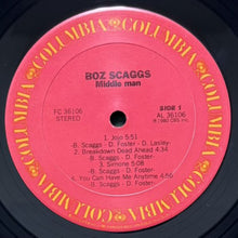 画像をギャラリービューアに読み込む, BOZ SCAGGS / MIDDLE MAN
