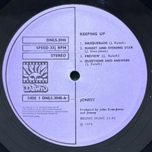 画像をギャラリービューアに読み込む, JONESY / KEEPING UP...
