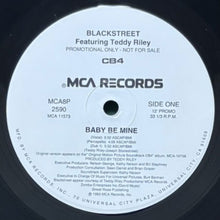 画像をギャラリービューアに読み込む, BLACKSTREET featuring TEDDY RILEY / BABY BE MINE
