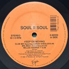 画像をギャラリービューアに読み込む, SOUL II SOUL / KEEP ON MOVIN
