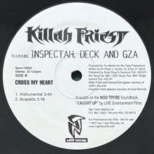 画像をギャラリービューアに読み込む, KILLAH PRIEST featuring INSPECTAH DECK &amp; GZA / CROSS MY HEART
