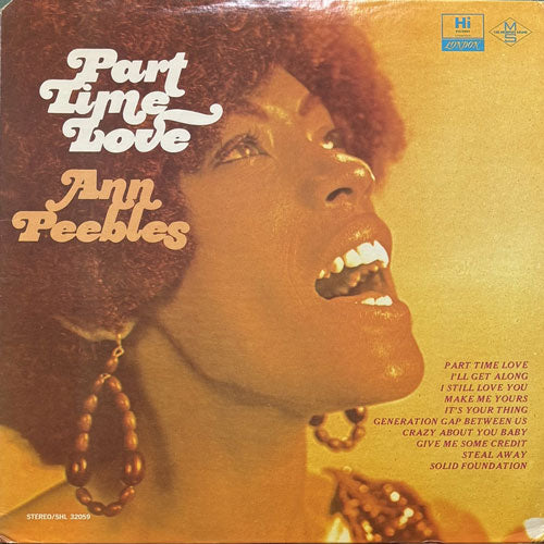 ANN PEEBLES / PART TIME LOVE