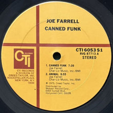 画像をギャラリービューアに読み込む, JOE FARRELL / CANNED FUNK
