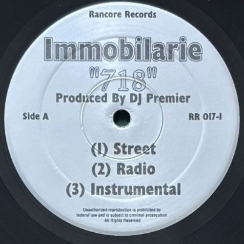 IMMOBILARIE / 718/BOUNCE TO THIS