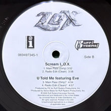 画像をギャラリービューアに読み込む, LOX / RECOGNIZE/SCREAM L.O.X./U TOLD ME
