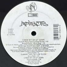 画像をギャラリービューアに読み込む, ARTIFACTS / C&#39;MON WIT DA GIT DOWN/CUMMIN&#39; THRU F--KIN&#39; BLOCK
