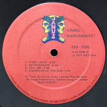 画像をギャラリービューアに読み込む, CAMEL / RAIN DANCES

